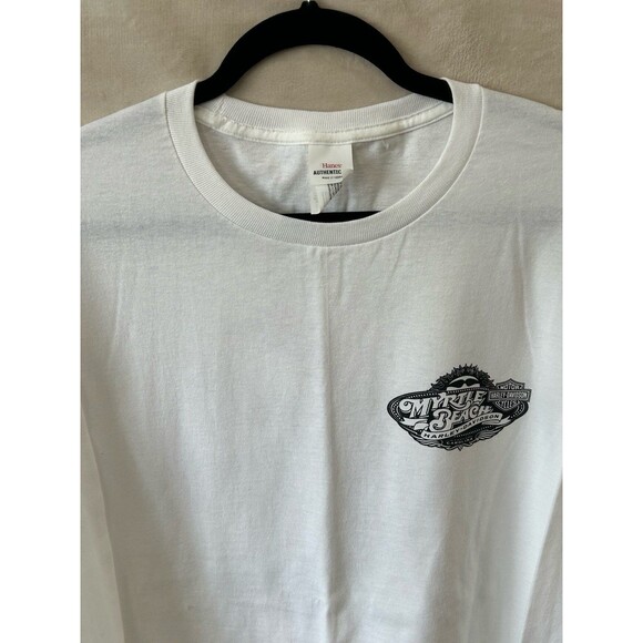 Harley-Davison T-Shirt Men's Size XL Myrtle Beach12th Annual Toy Run L Sleeve - Picture 3 of 12